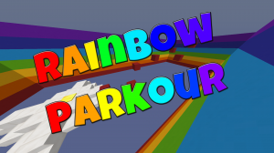 Unduh The Rainbow Parkour untuk Minecraft 1.12.2