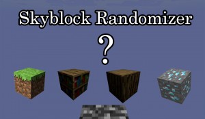 Unduh Skyblock Randomizer untuk Minecraft 1.14.4