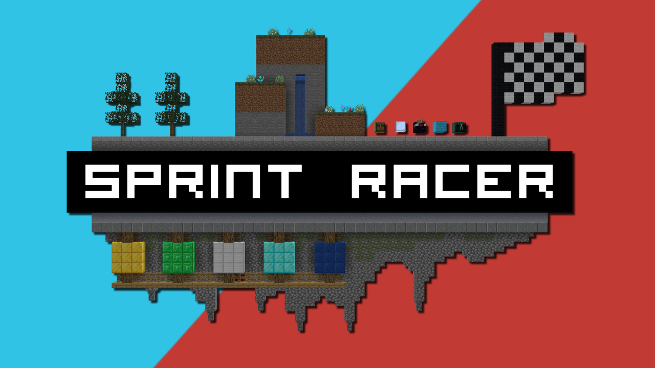 Unduh Sprint Racer untuk Minecraft 1.14.4