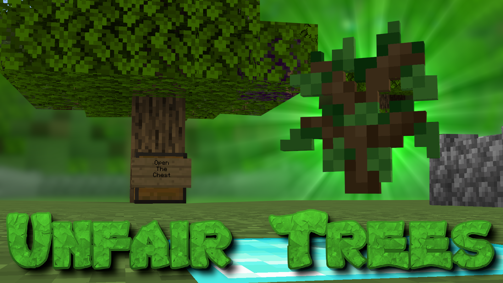 Unduh Unfair Trees untuk Minecraft 1.14.4