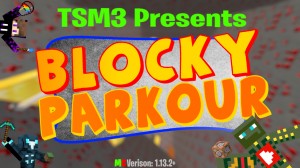 Unduh Blocky Parkour untuk Minecraft 1.13.2