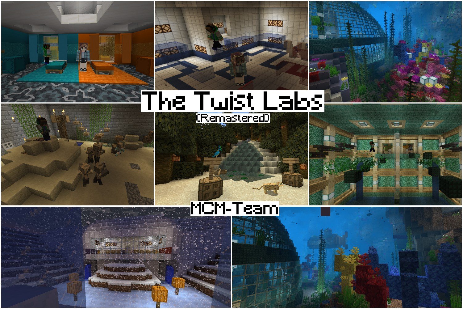 Unduh The Twist Labs (Remastered) untuk Minecraft 1.15.2