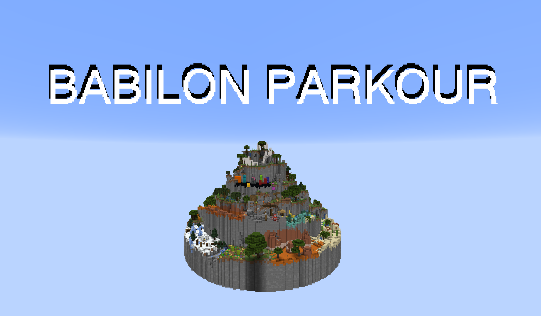 Unduh BABILON Parkour untuk Minecraft 1.15.2