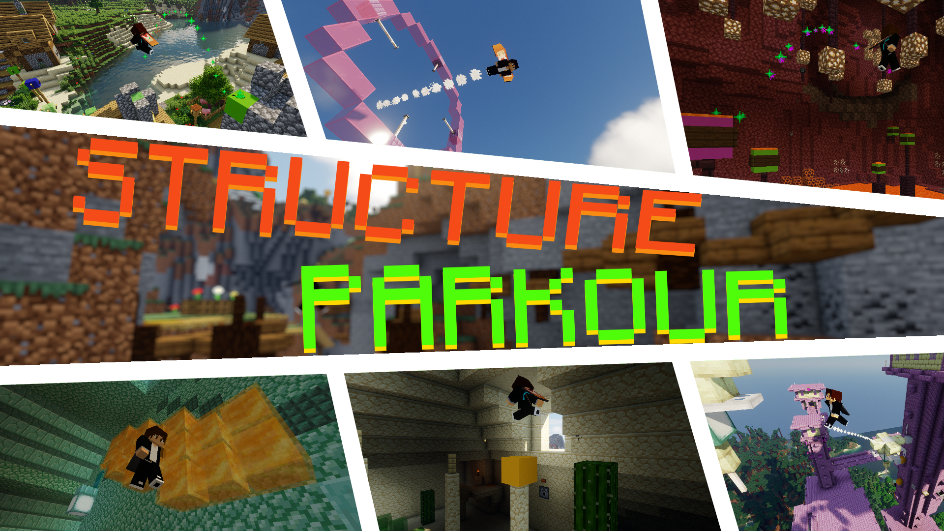 Unduh Structure Parkour untuk Minecraft 1.15.2