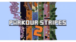 Unduh Parkour stripes 2 untuk Minecraft 1.15.2