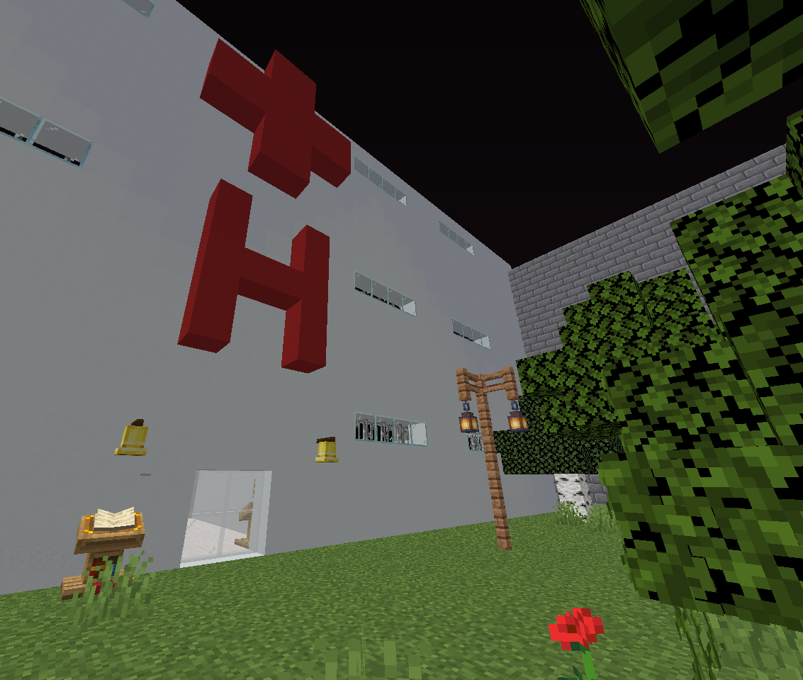 Unduh Lost in the Woods: The Hospital untuk Minecraft 1.15.2