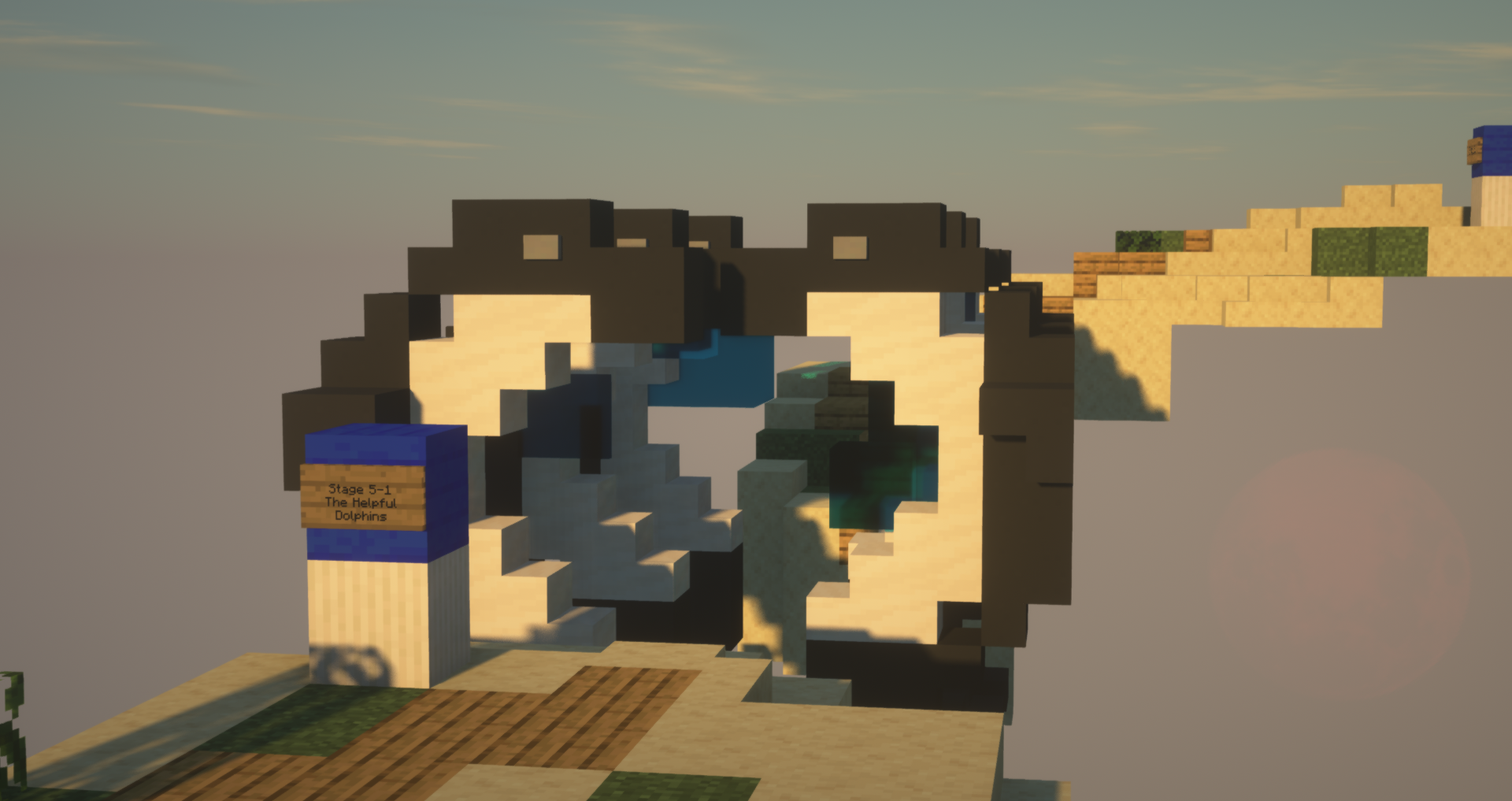 Unduh Minecraft Championship Practice Parkour Remake untuk Minecraft 1.16.1