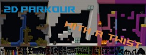 Unduh 2D Parkour With a Twist untuk Minecraft 1.16.1