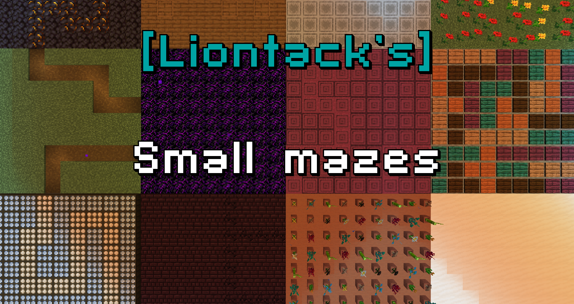Unduh [Liontack's] Small Mazes untuk Minecraft 1.16.1