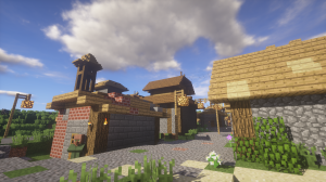 Unduh Parkour S. Rooftops untuk Minecraft 1.12.2