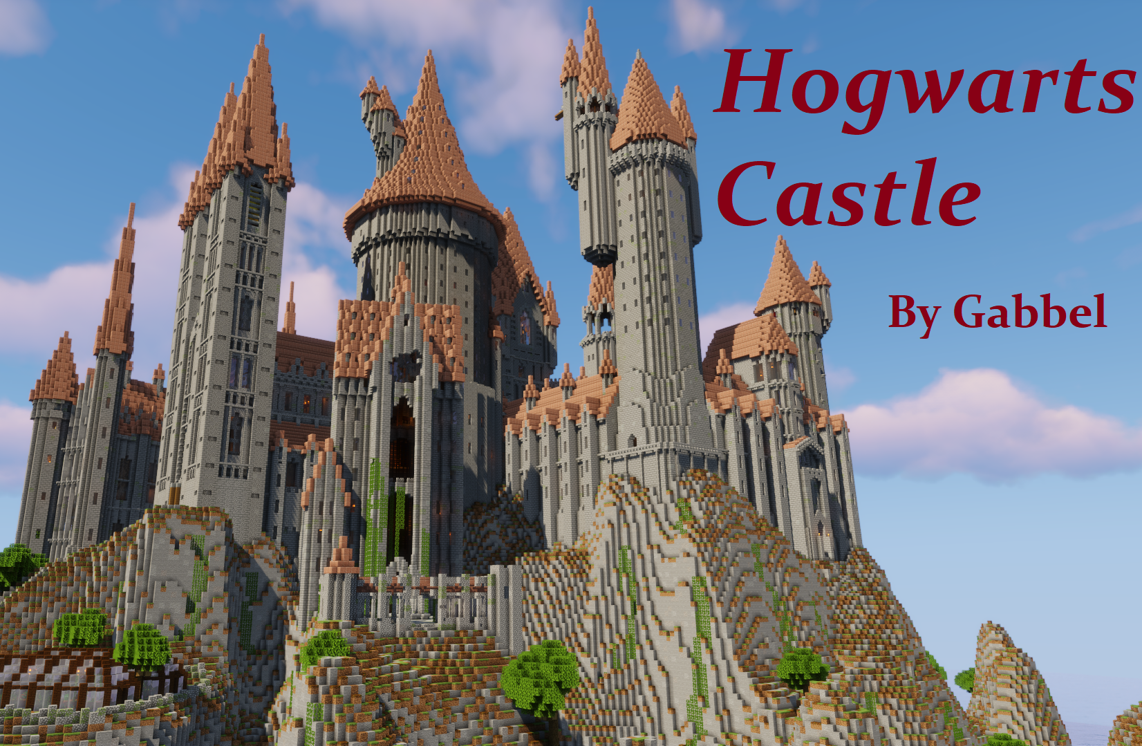 Unduh Hogwarts Castle untuk Minecraft 1.14.4