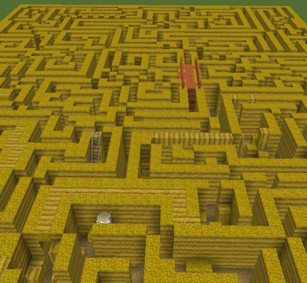 Unduh Autumn Maze Adventure untuk Minecraft 1.16.3