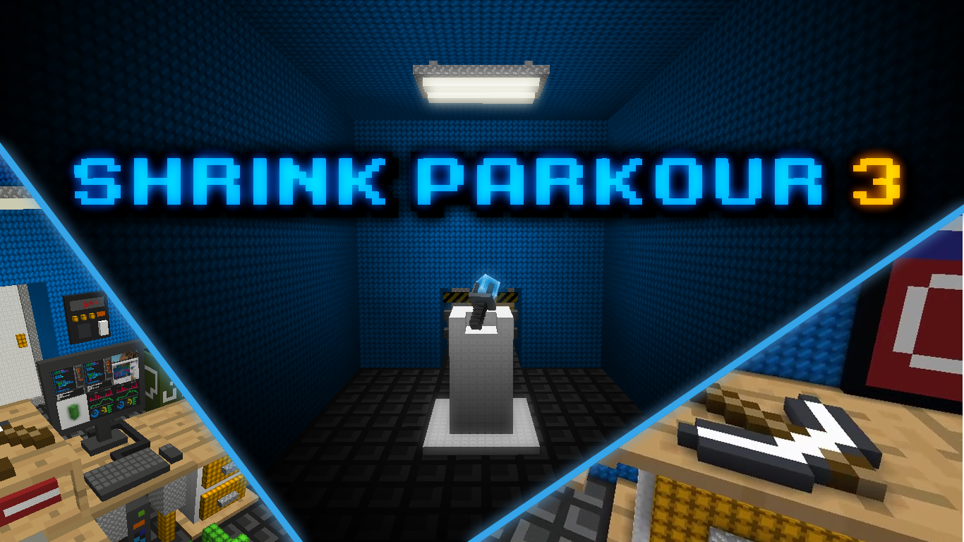 Unduh Shrink Parkour 3 untuk Minecraft 1.16.4