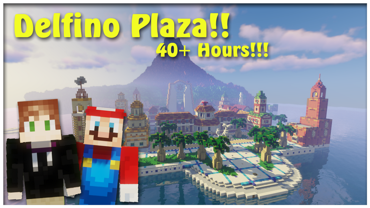 Unduh Delfino Plaza (Super Mario Sunshine!) untuk Minecraft 1.16.4