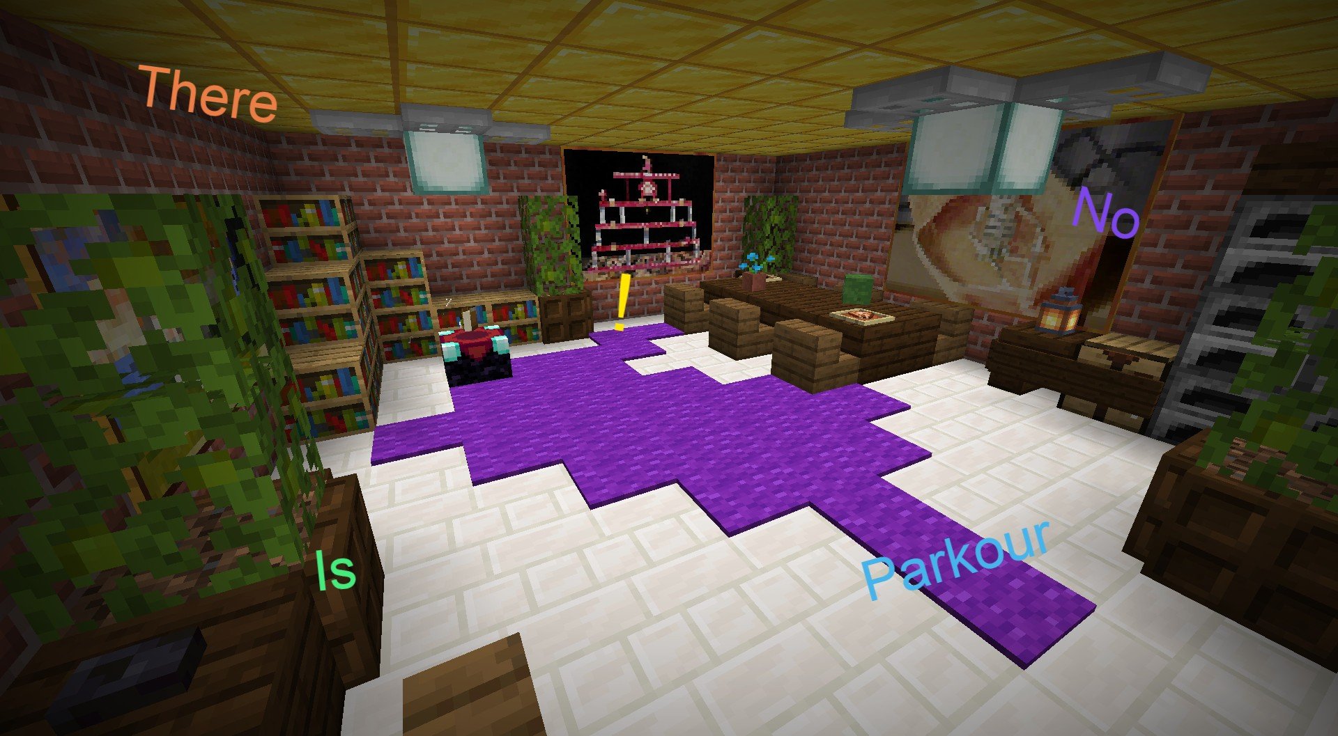 Unduh There Is No Parkour untuk Minecraft 1.16