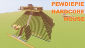 Unduh Pewdiepie Hardcore House untuk Minecraft 1.16.4