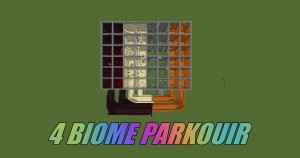 Unduh 4 Biome Parkour untuk Minecraft 1.16.5