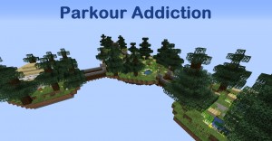 Unduh Parkour Addiction untuk Minecraft 1.16.5
