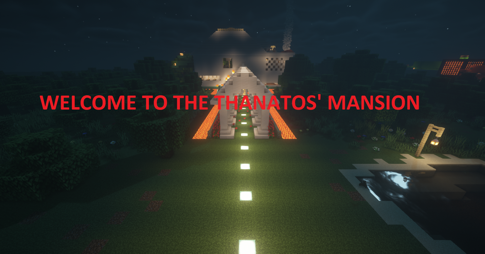 Unduh Thanatos' Mansion untuk Minecraft 1.16.5