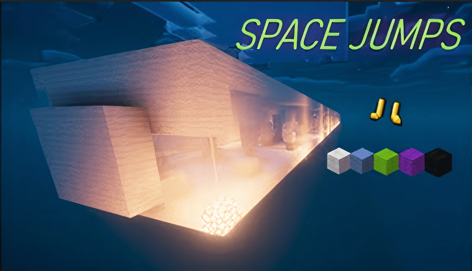 Unduh Space Jumps untuk Minecraft 1.16.5