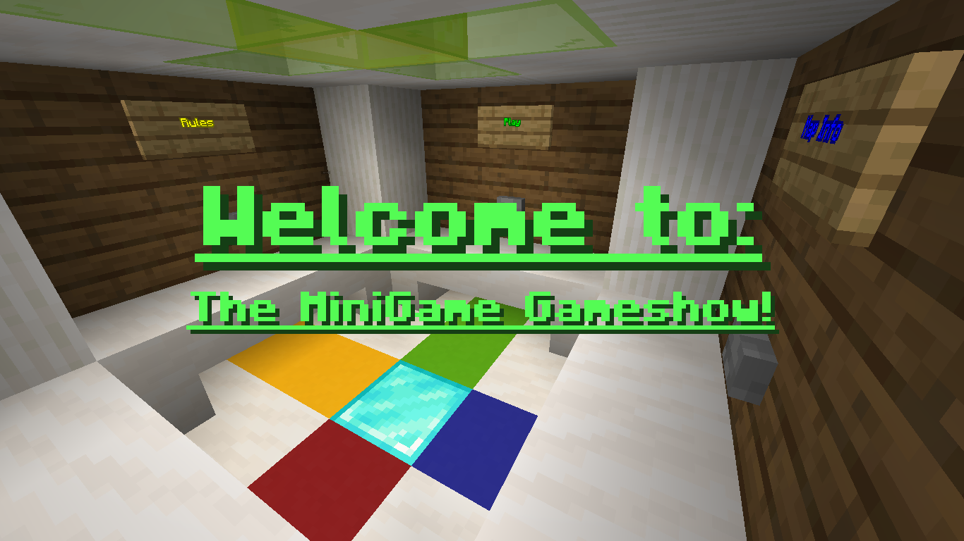 Unduh The Minigame Gameshow untuk Minecraft 1.17.1