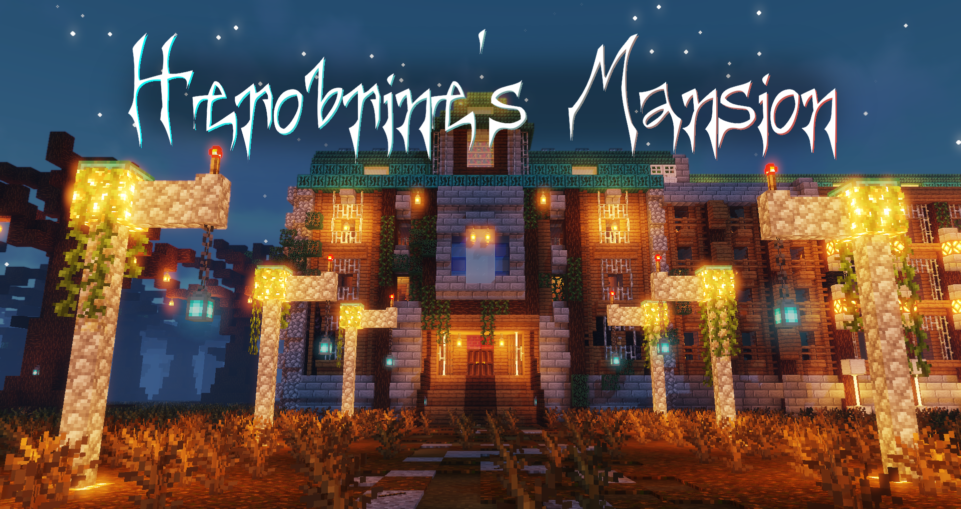 Unduh Herobrine's Mansion untuk Minecraft 1.17.1
