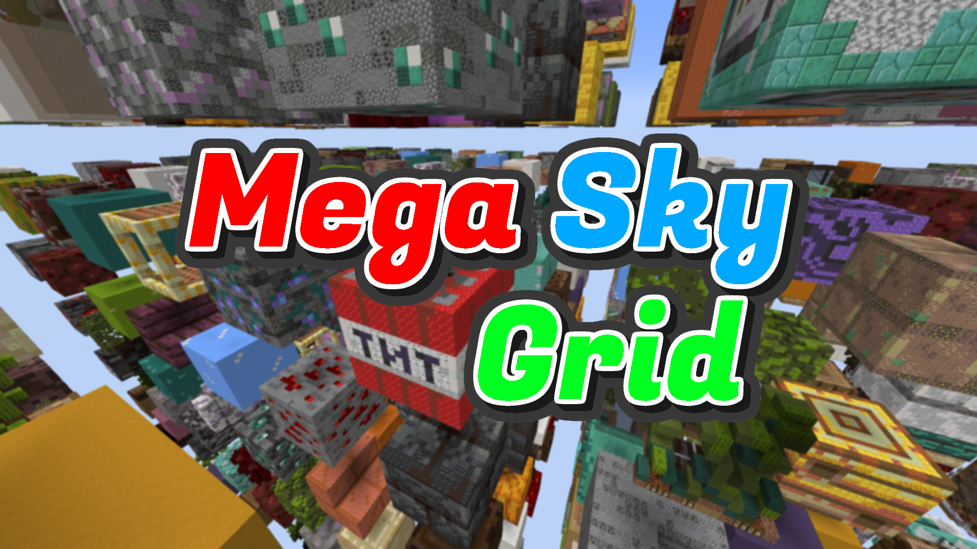 Unduh Mega Sky Grid untuk Minecraft 1.17.1