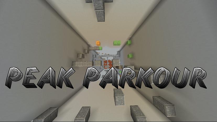 Unduh Peak Parkour untuk Minecraft 1.16.5