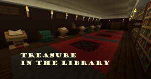 Unduh Treasure in the Library untuk Minecraft 1.15.2