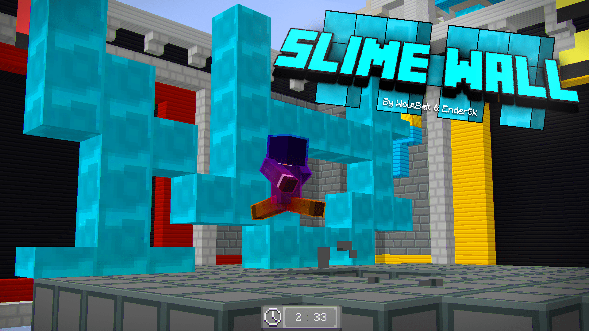 Unduh Slime Walls untuk Minecraft 1.17.1