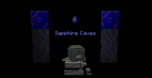Unduh Sapphire Caves untuk Minecraft 1.17.1