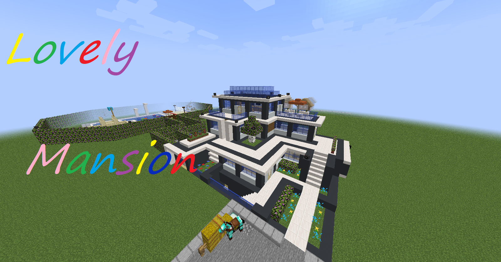 Unduh Lovely Mansion untuk Minecraft 1.17.1