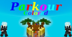Unduh Colored Parkour untuk Minecraft 1.17.1