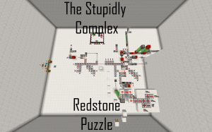 Unduh The Stupidly Complex Redstone Puzzle untuk Minecraft 1.12.2