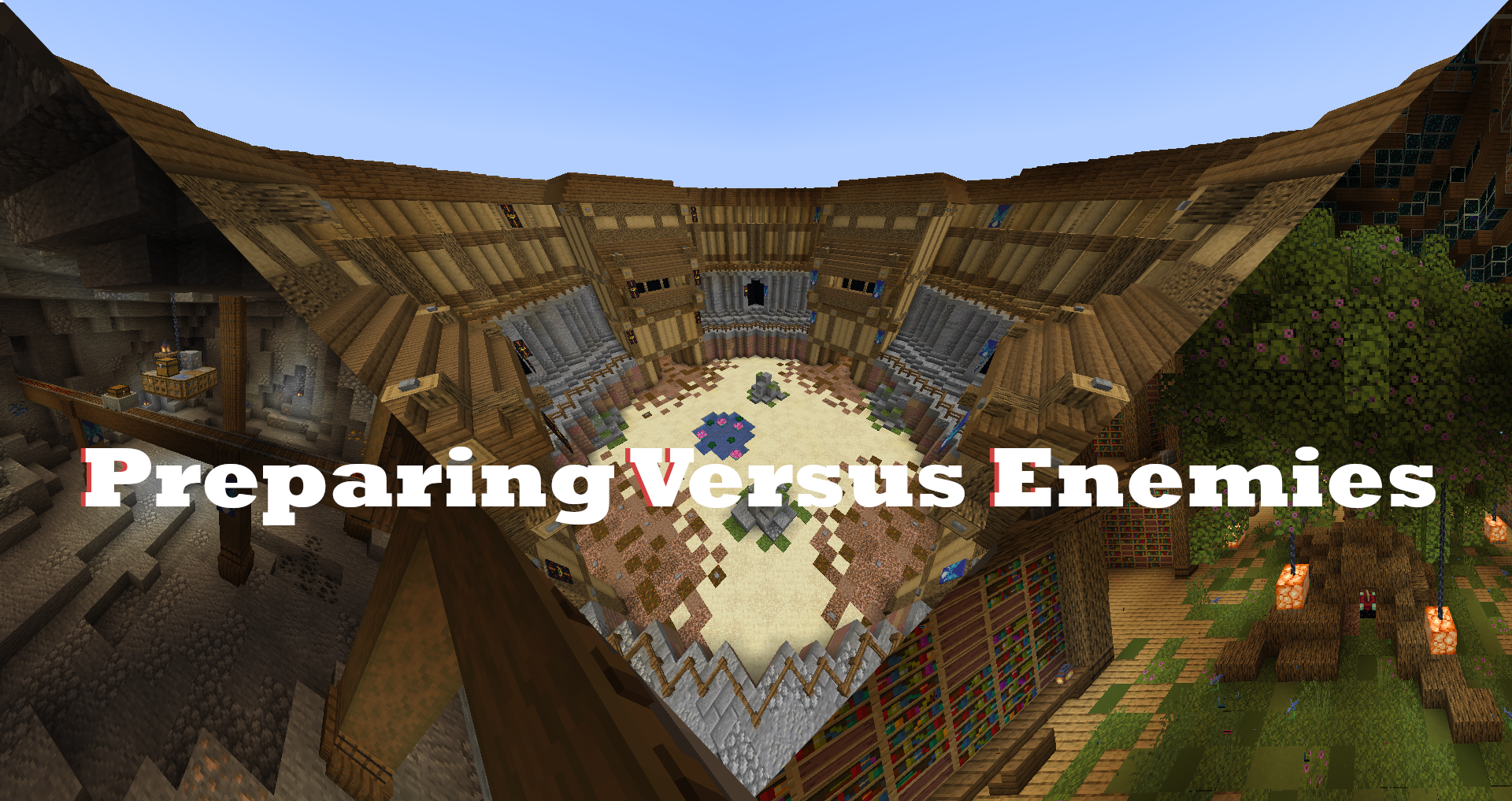 Unduh PVE: Preparing Versus Enemies 1.0 untuk Minecraft 1.19.1