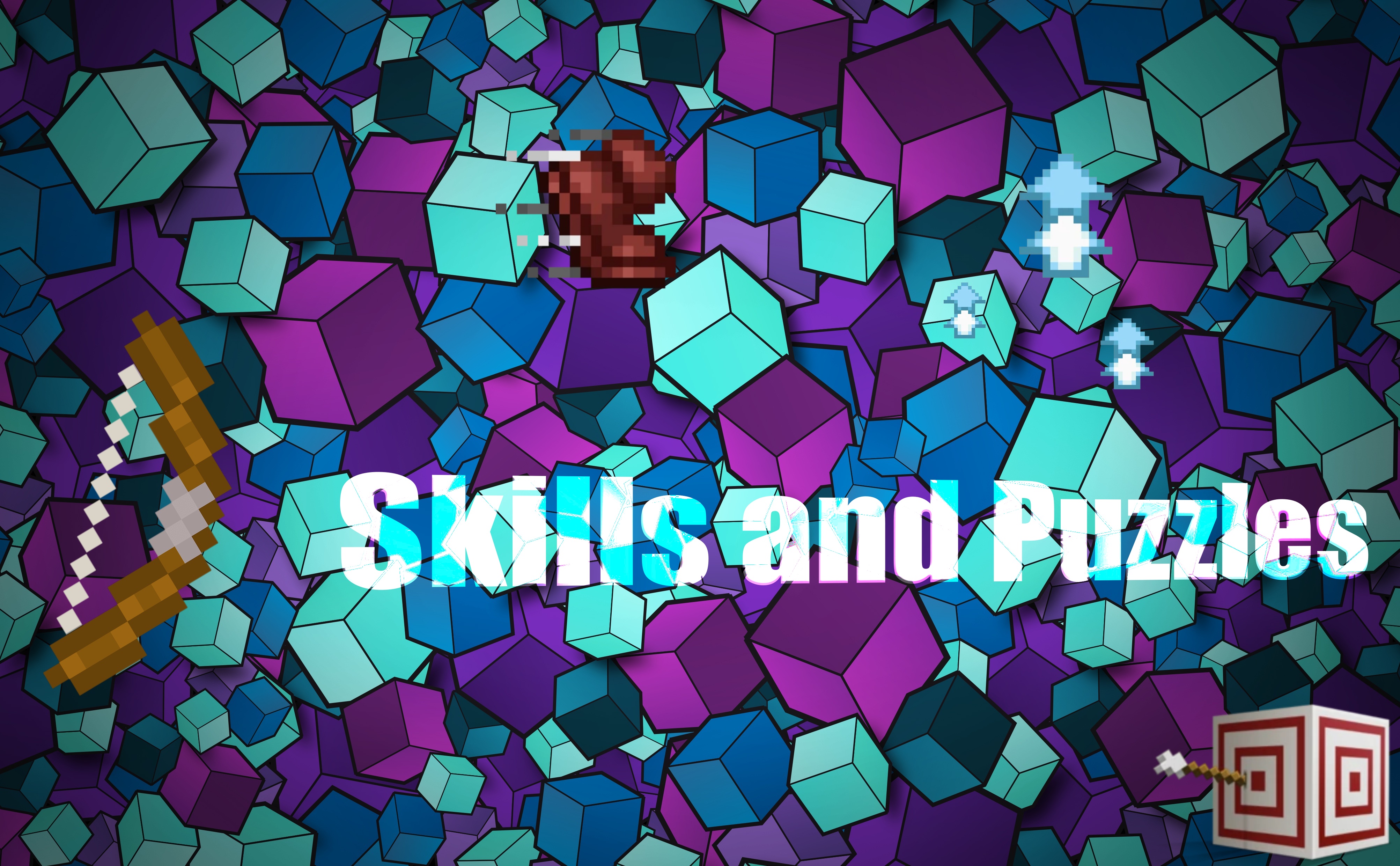 Unduh Skills and Puzzles 1.0 untuk Minecraft 1.19.2