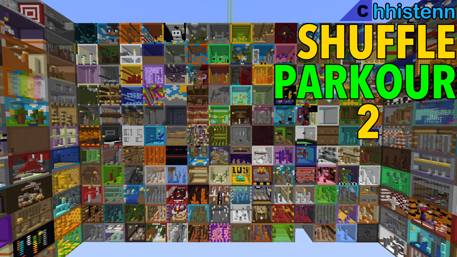 Unduh Shuffle Parkour 2 1.2 untuk Minecraft 1.19.2