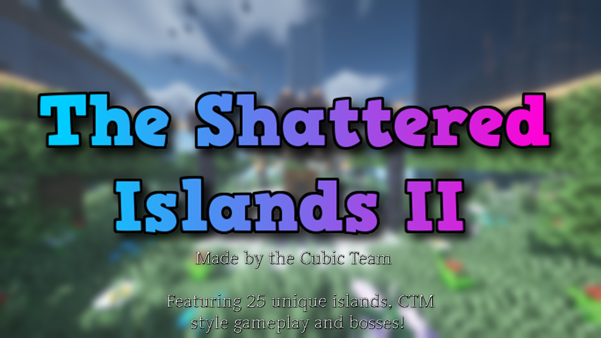 Unduh The Shattered Islands II 1.02 untuk Minecraft 1.19