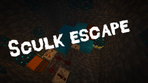 Unduh Sculk Escape 1.0 untuk Minecraft 1.19