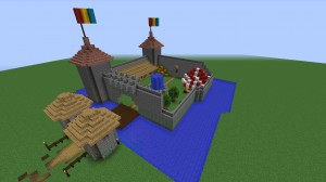 Unduh Find the Button: The Castle untuk Minecraft 1.12.2