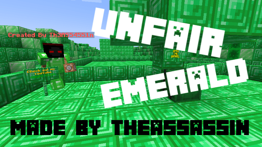 Unduh Unfair Emerald 1.0 untuk Minecraft 1.18.2