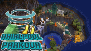 Unduh Whirlpool Parkour 1.1 untuk Minecraft 1.18.1