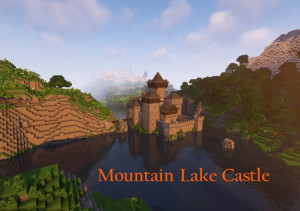 Unduh Mountain Lake Castle 1.0 untuk Minecraft 1.18.2