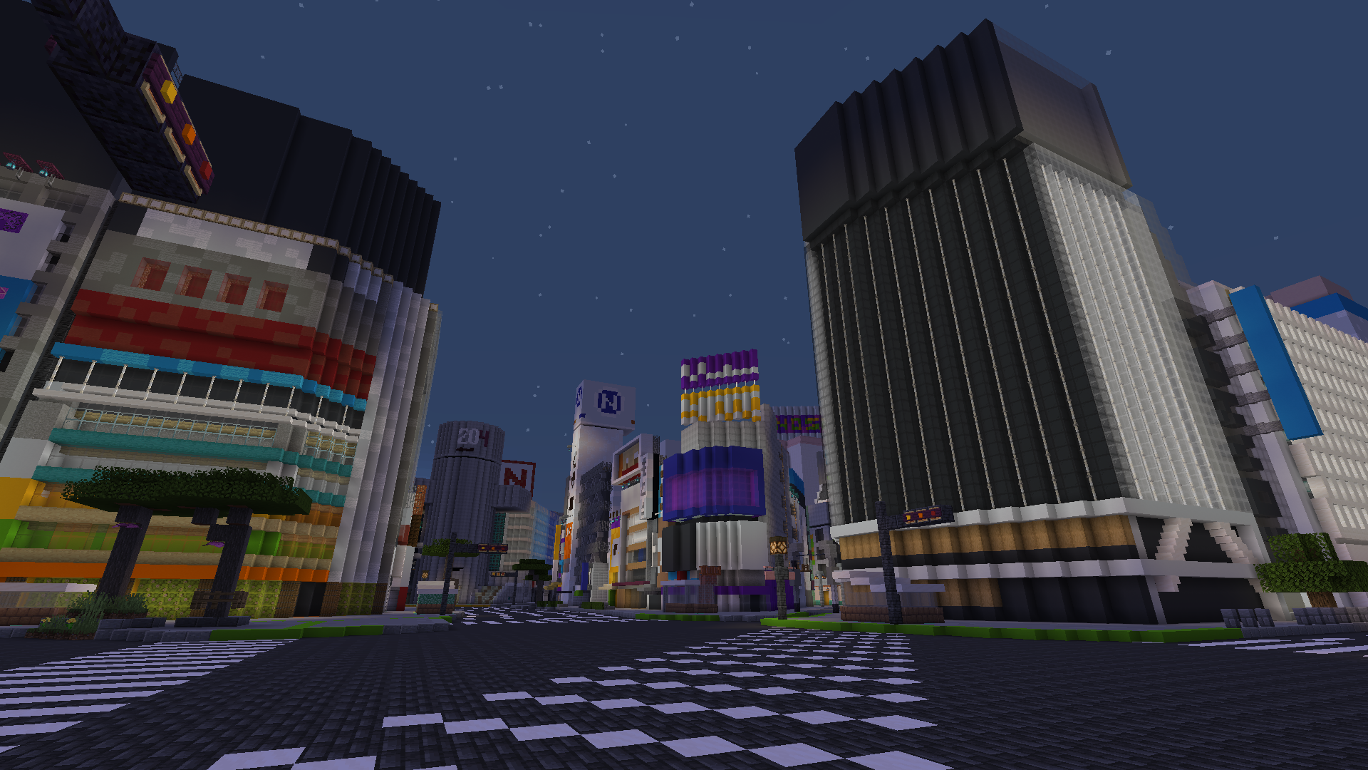 Unduh Shibuya Recreation. Sort of.... 1.0 untuk Minecraft 1.20.2