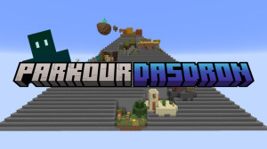 Unduh Parkour Dasdron 1.0 untuk Minecraft 1.20.1