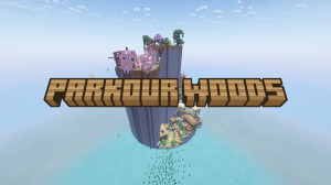 Unduh Parkour Woods 1.0 untuk Minecraft 1.20.1