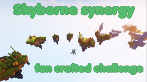Unduh Skyborne Synergy: Fan Crafted Challenge 1.0 untuk Minecraft 1.19.3