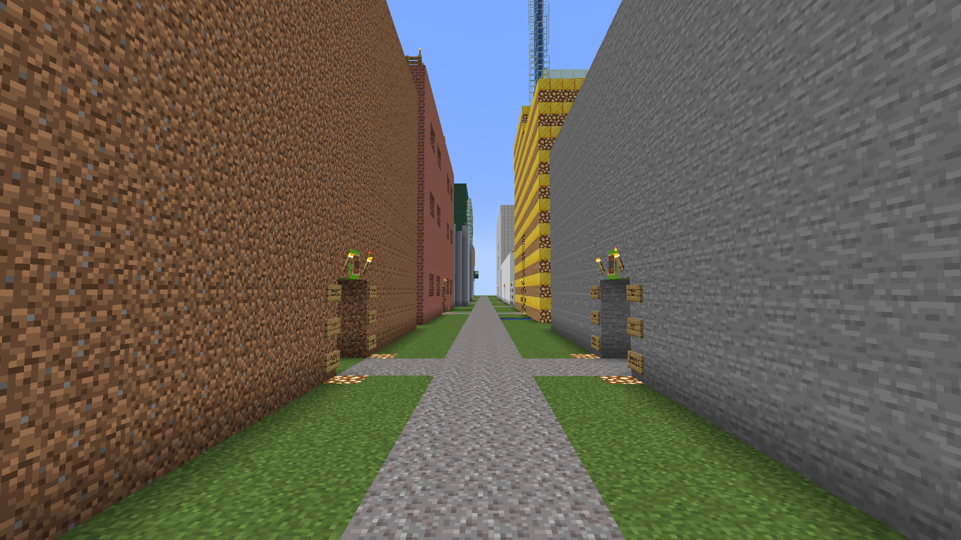 Unduh Street Parkour 1.0 untuk Minecraft 1.20.1