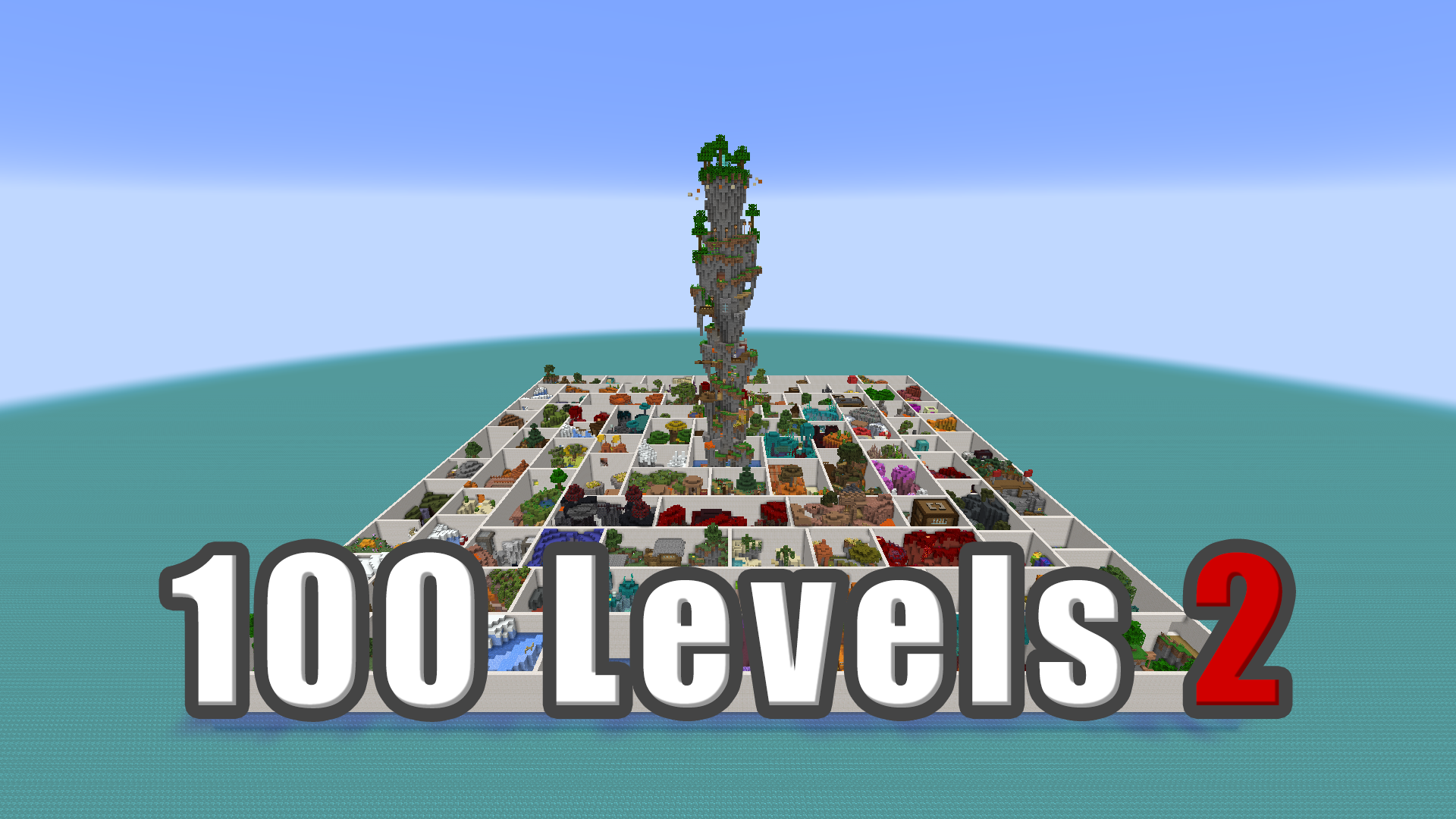 Unduh 100 Levels 2 1.0 untuk Minecraft 1.20.1