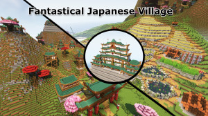 Unduh Mystical Wonders of a Japanese Village 1.0 untuk Minecraft 1.19